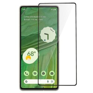 2-PACK SKALO Google Pixel 7a 5G Heltäckande Skärmskydd Härdat Glas - Svart