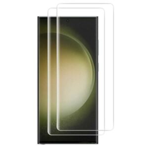 2-Pack Galaxy S23 Ultra Skrmskydd Displayfilm Heltckande