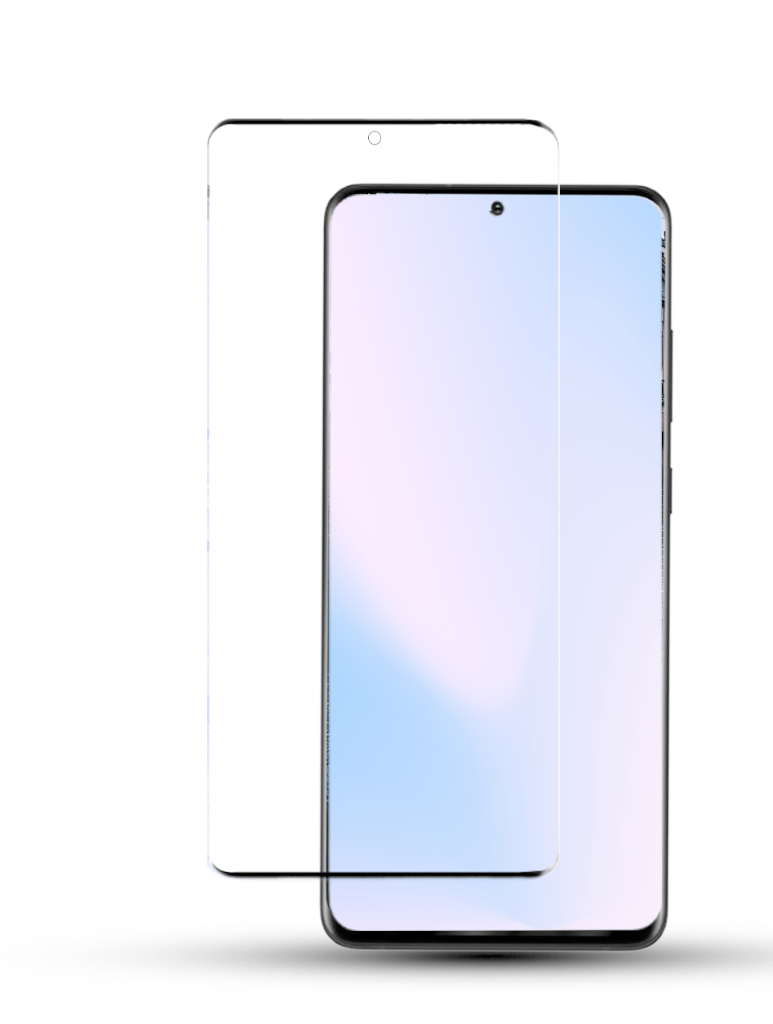 1-Pack Samsung S21 ULTRA 5G Skrmskydd - Hrdat Glas 9H - Super kvalitet 3D