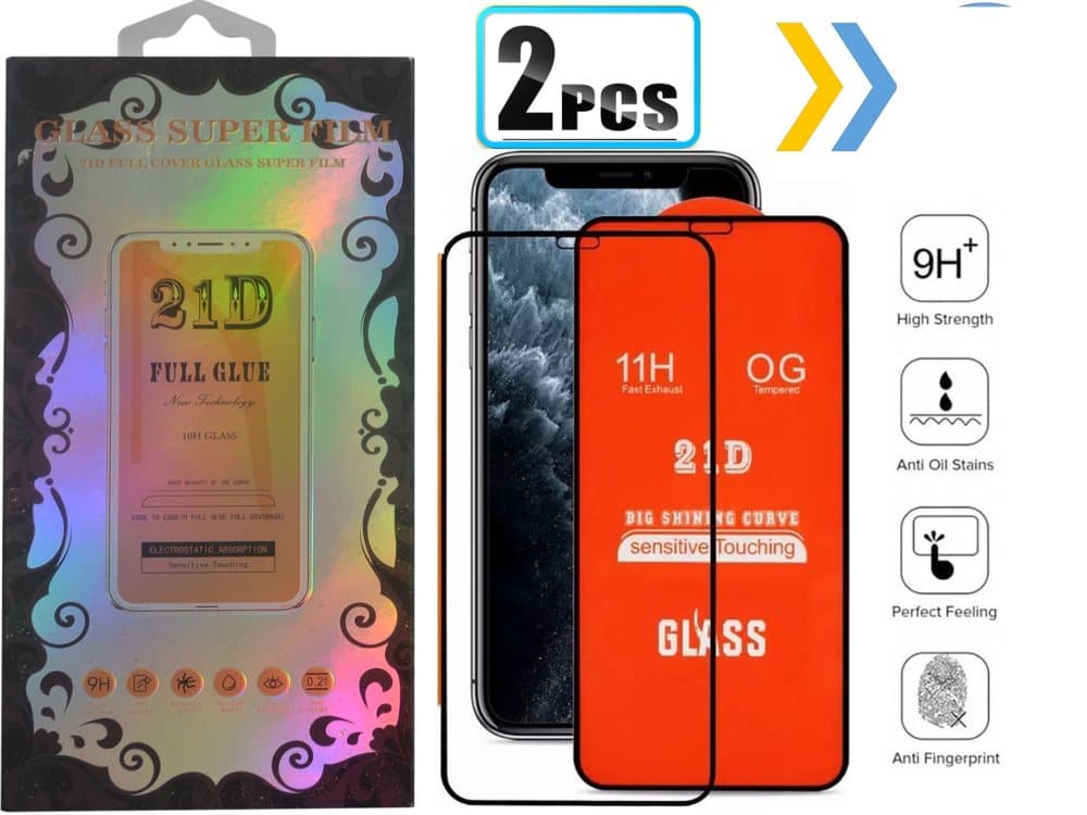 2-PACK- 21D Skrmskydd Samsung Galaxy