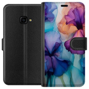 Plånboksfodral till Samsung Galaxy Xcover 4 med Magiska blommor motiv