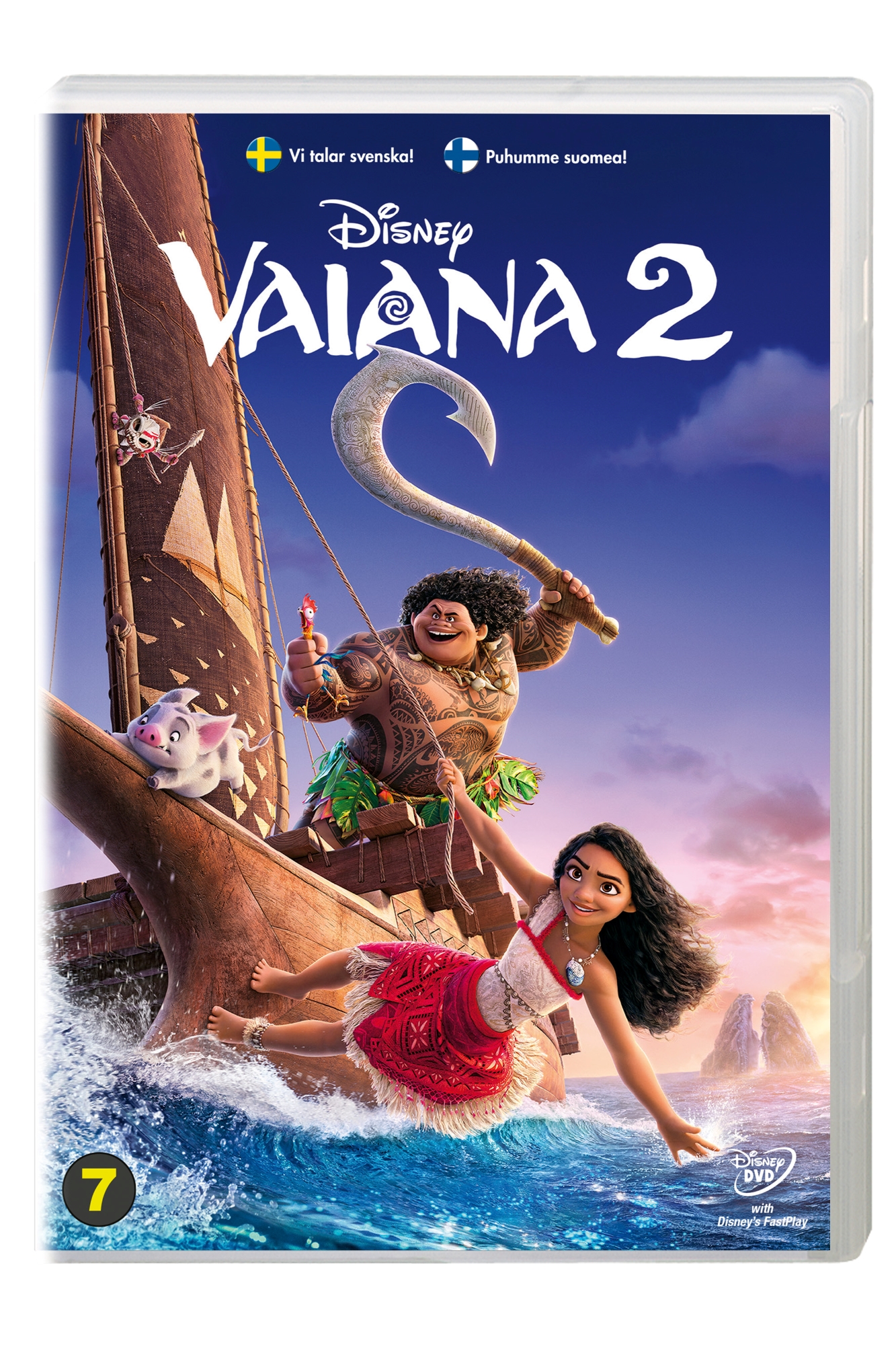 Vaiana 2 (Moana 2) (DVD) (Se/Fi)