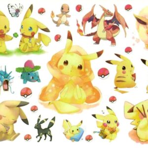 Pokemon-tatueringar för barn – 14 häftiga och färgglada motiv