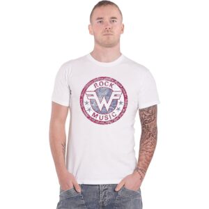 Weezer Unisex vuxen rockmusik t-shirt i bomull