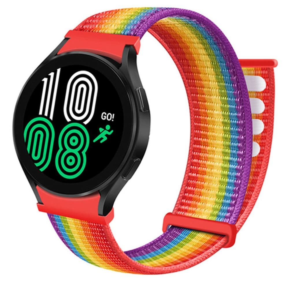 Nylon-rem 22mm för Samsung Galaxy Gear S3 / Gear 2 - Ersättningsarmband för Huawei Watch GT för Watch 2 Pro för Ticwatch Pro för Pepple Time för