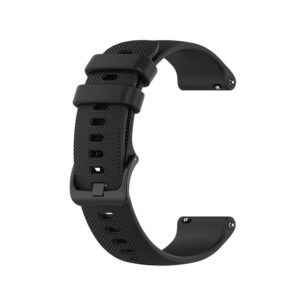 Universalt Klockarmband - 16 mm i Silikon Svart