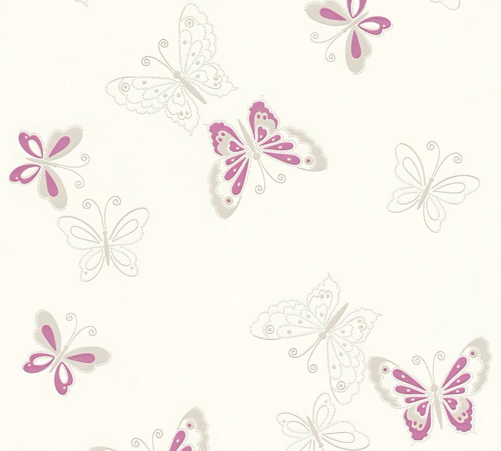 Non woven-tapet natur Profhome 347651-GU ltt texturerad matt frg violett silver 5,33 m2