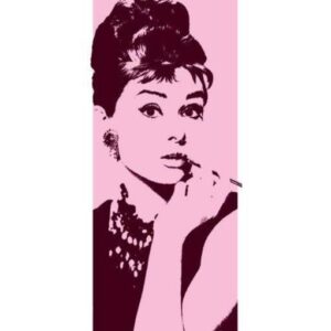 Poster - Audrey Hepburn - Cigarello (drraffisch) -