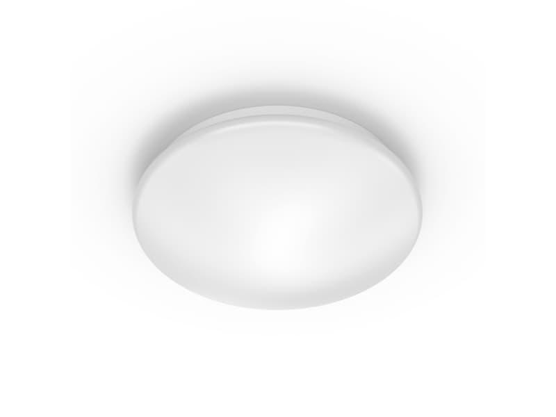 Philips Funktionell Moire taklampa 6 W, LED, Gldlampan/-lamporna kan inte bytas ut, 4000 K, 640 LM, IP20, Vit