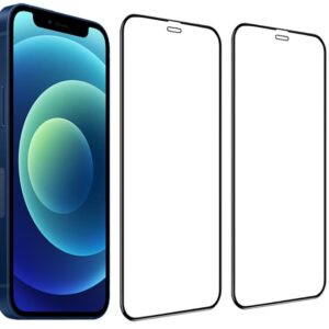 2-pack Härdat glas Hel Täckande Skärmskydd iPhone 12 Pro Max