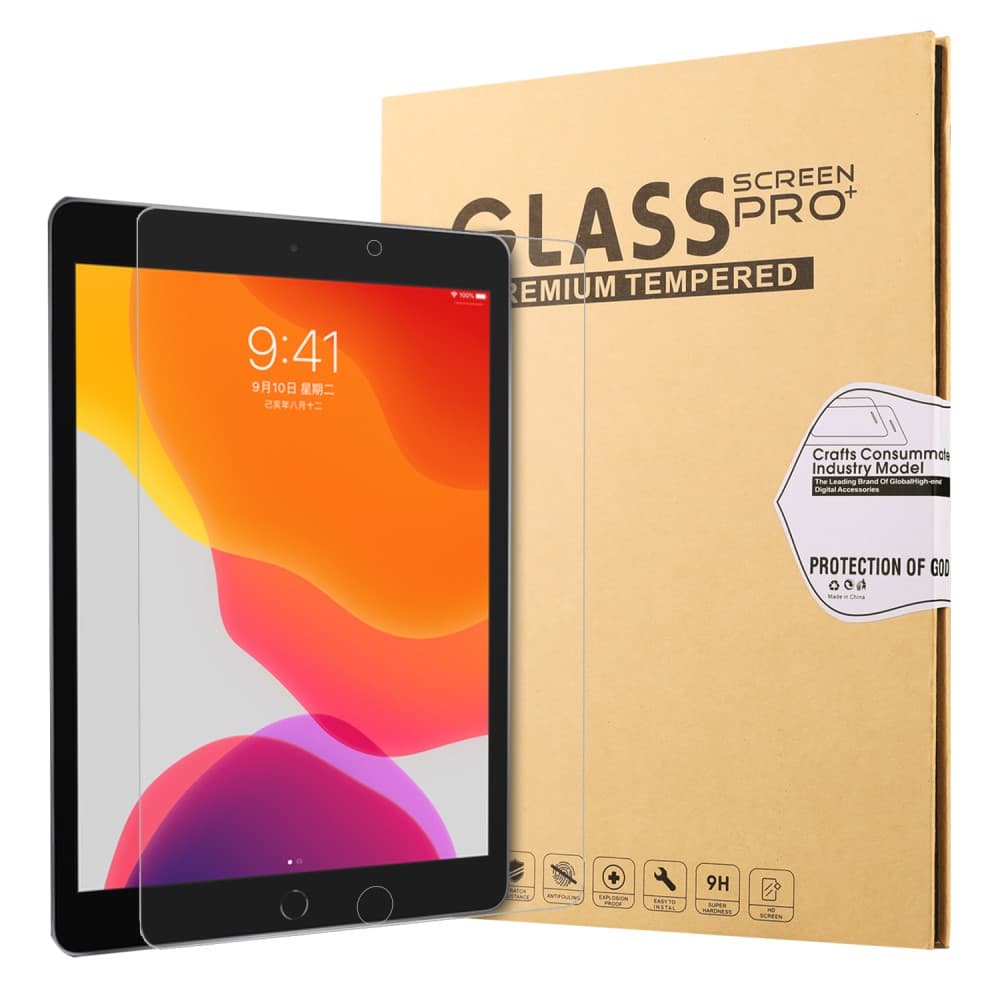 SKALO iPad 10.2 Skrmskydd i Hrdat glas
