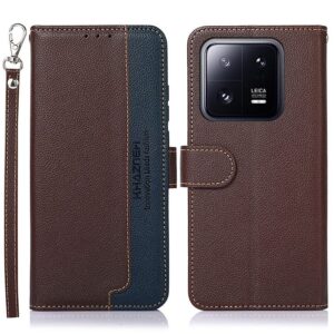 KHAZNEH Plånboksfodral till Xiaomi 14 - Brun/Blå
