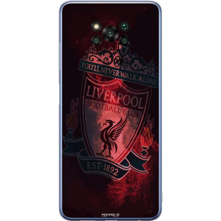 Xiaomi Poco X3 Pro Genomskinligt Skal Liverpool