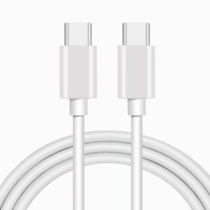 1M USB-C Laddkabel för iPhone / Samsung / m.m (USB-C till USB-C)