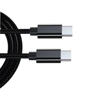 2-pack USB-C-kabel 1 meter - snabbladdningsdataöverföring