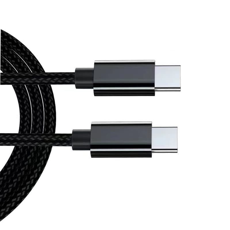 2-pack USB-C-kabel 1 meter - snabbladdningsdataöverföring