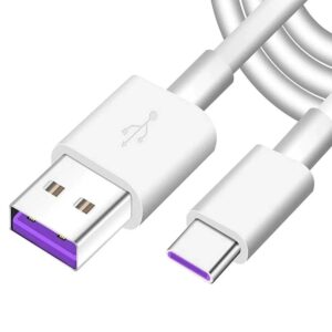 2m Snabbladdare / 5A SuperCharge - USB-C Laddare - Kabel