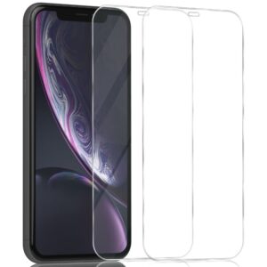 2-Pack Iphone XR transparent Skärmskydd - Härdat Glas 9H - Super kvalitet 3D