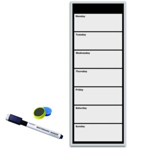 Veckoplaneringstavla Whiteboard 50 cm - Inkl. Penna och 2 magneter