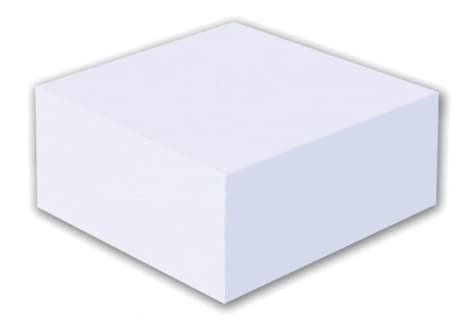 Limmad Cube Vit Interdruk 85x85x35mm KOSPAP
