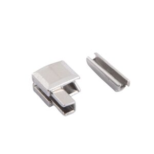 10 set silverfrgade ver- och understopp fr dragkedja - Reparationsset fr dragkedja