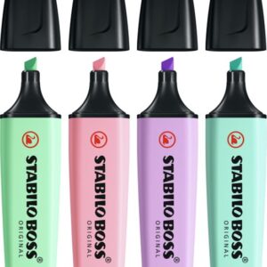 verstrykningspenna Pastell 4-Pack STABILO BOSS