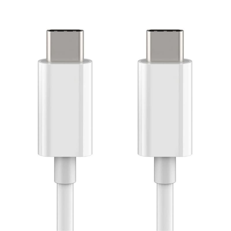 USB-C till USB-C Laddkabel 2 Meter Vit