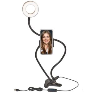 Vlogg- & Streamingpaket till Mobil - LED-ring & hllare