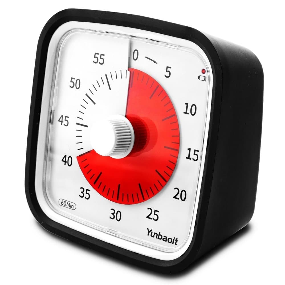 Visuell Time Timer 60 min - Perfekta Tidsverktyget fr Barn