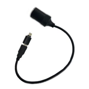 USB-A/C till 12V adapter set