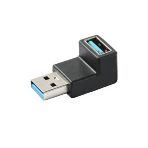 NRDIC 90 graders frlngningsadapter USB 3.1 adapter hane till hona
