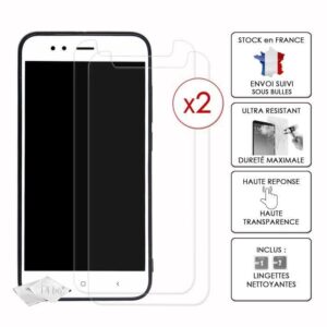 Pack 2 skärmskydd för Oukitel WP10 i ultrabeständigt härdat glas (Maximal hårdhet)