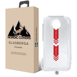 Nordic Covers iPhone 15/iPhone 16 Skärmskydd Glasberga EasyApply