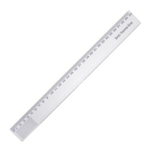Linjal plast 30cm