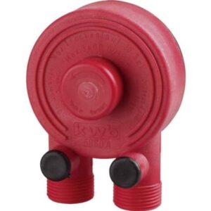 KWB boremaskinepumpe röd 3000l/t - 40m 3/4" inte till olier eller liknande - 1494329
