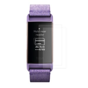 2-pack HAT PRINCE Fitbit Charge 3 Mjuk Nano Super Skrmskydd