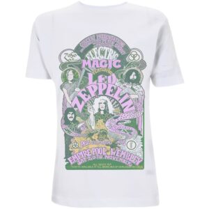 Led Zeppelin Ladies T-Shirt: Electric Magic (Large)
