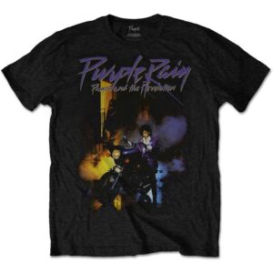 Prince Unisex T-Shirt: Purple Rain (Medium)