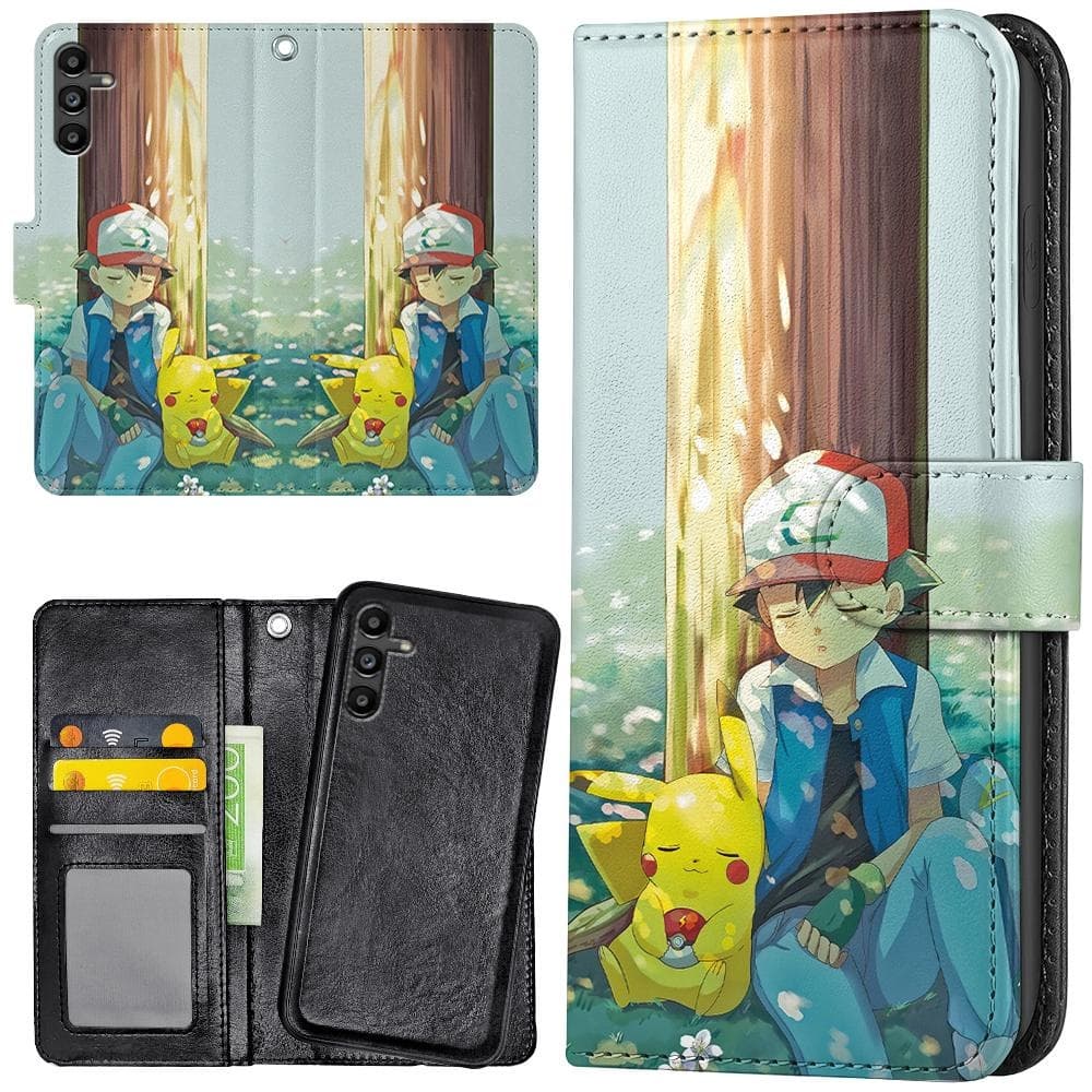 Samsung Galaxy S24 FE - Plnboksfodral/Skal Pokemon