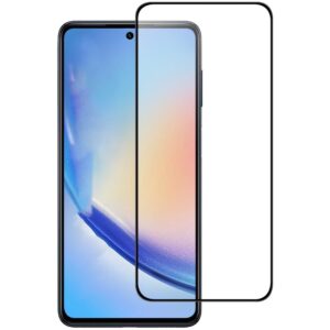 2-PACK SKALO Samsung S24 Heltckande Skrmskydd Hrdat Glas - Svart