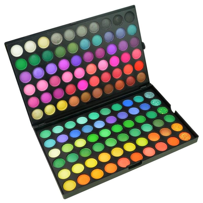 Deluxe 120 set Ögonskugga Professional Palette - 120 färger