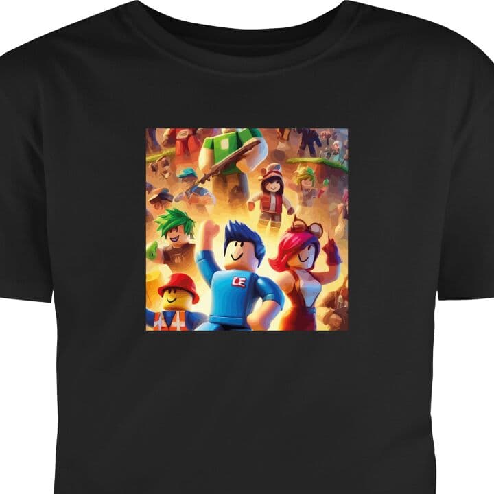 T-shirt fr Barn | Klassisk Barn-T-shirt Roblox