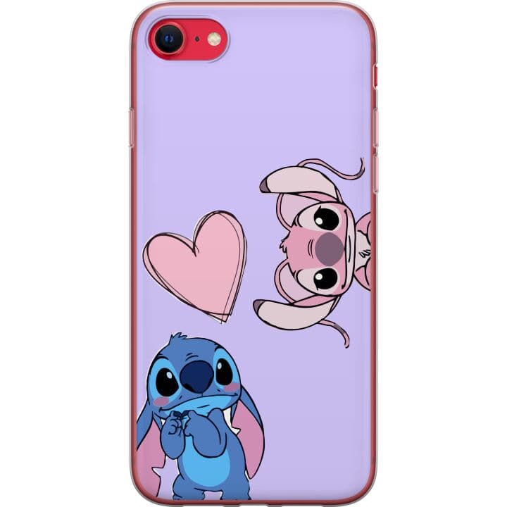 Apple iPhone SE (2020) Genomskinligt Skal stitch vs stich