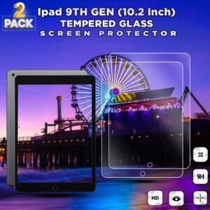 2-Pack Apple Ipad 9TH GEN (10.2 Inch) - Hrdat Glas 9H - Super Kvalitet