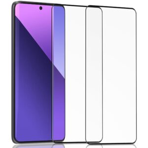 2-Pack Xiaomi Redmi Note 14 Skrmskydd - Hrdat Glas 9H - Super kvalitet 3D