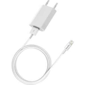 USB-kabel + Vggladdare fr iPhone 11 - 11 PRO - 11 PRO MAX - Kabel 1 Meter Laddare Vgguttag [Phonillico]