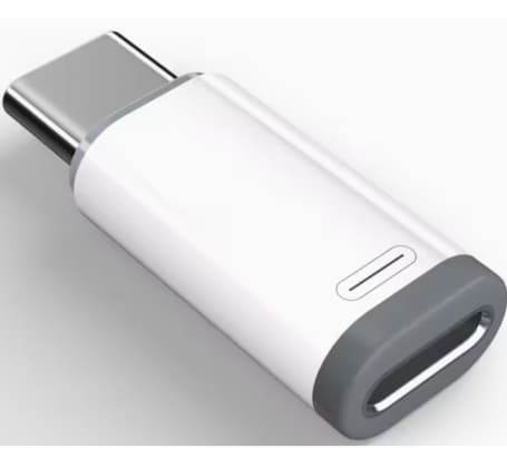 Lightning till USB-C Adapter