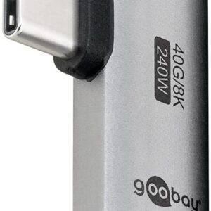 USB-C adapter horisontell 90, USB4