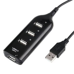 USB 2.0-Hubb till 4-Portar