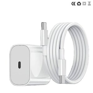 Laddare fr iPhone 15 / iPhone 16 / iPhone 17 + 2M kabel Snabbladdare USB-C till USB-C